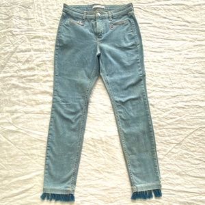 MAC Skinny Jeans with Tassel Fringe Made in Germany Sz 36/27